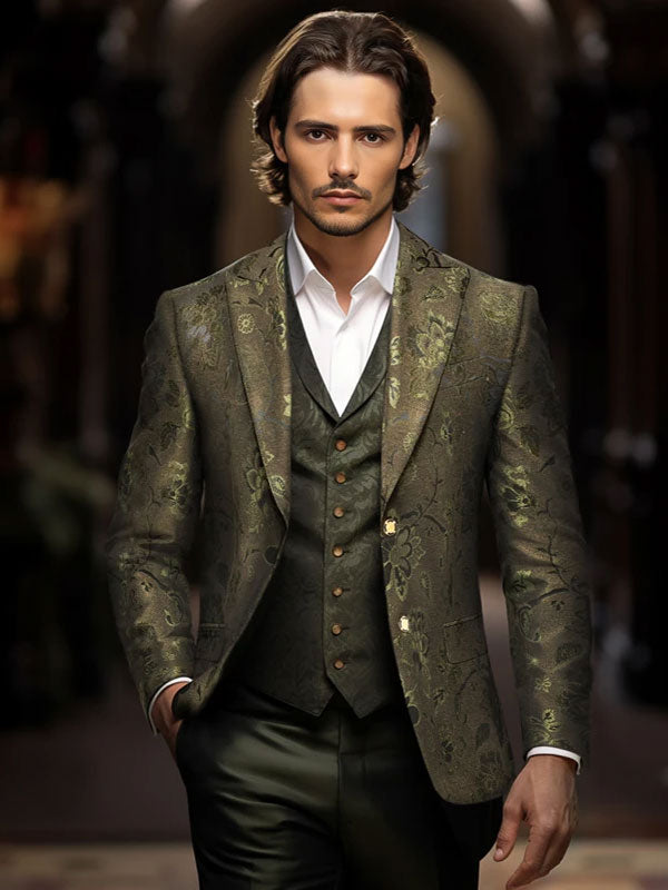 Jacquard Printed Blazer