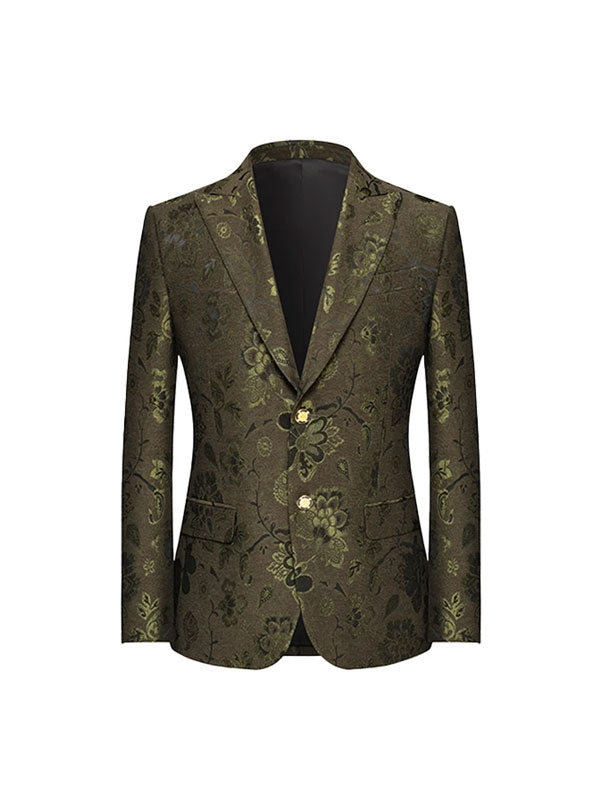 Jacquard Printed Blazer
