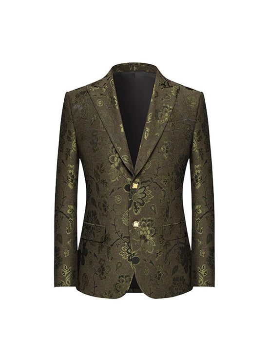 Jacquard Printed Blazer