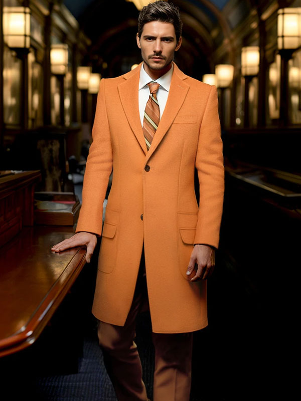 Flap Pocket Warm Coat