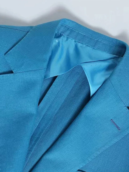 Snowflake Embroidery Blazer