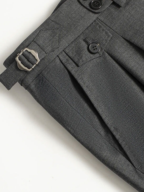 Fashionable Unique Pleats Pants