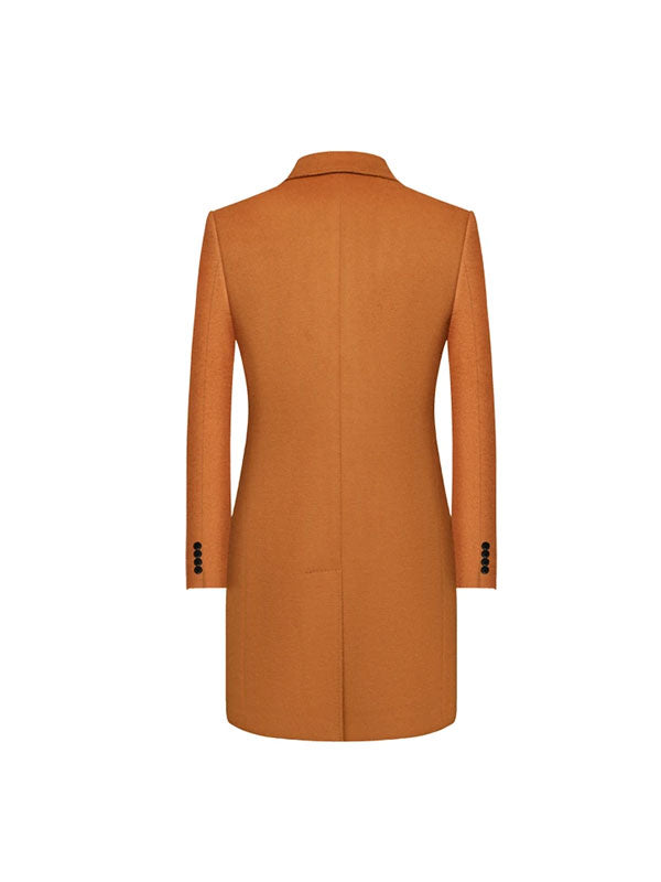 Flap Pocket Warm Coat