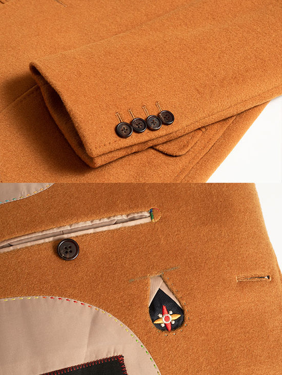 Flap Pocket Warm Coat