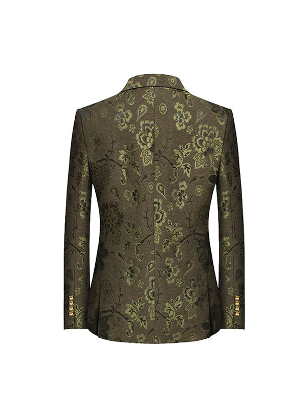 Jacquard Printed Blazer