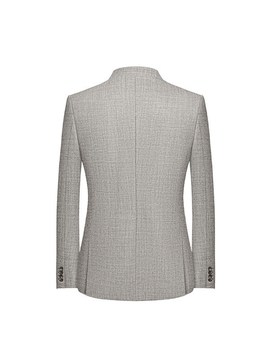 Chinese Style Band Collar Jacket