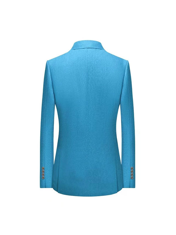 Snowflake Embroidery Blazer