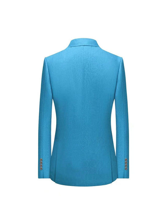 Snowflake Embroidery Blazer