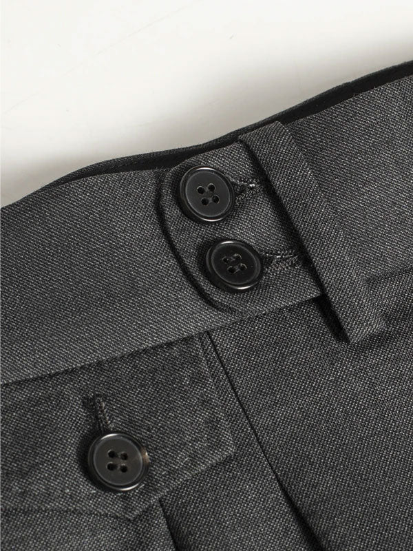 Fashionable Unique Pleats Pants