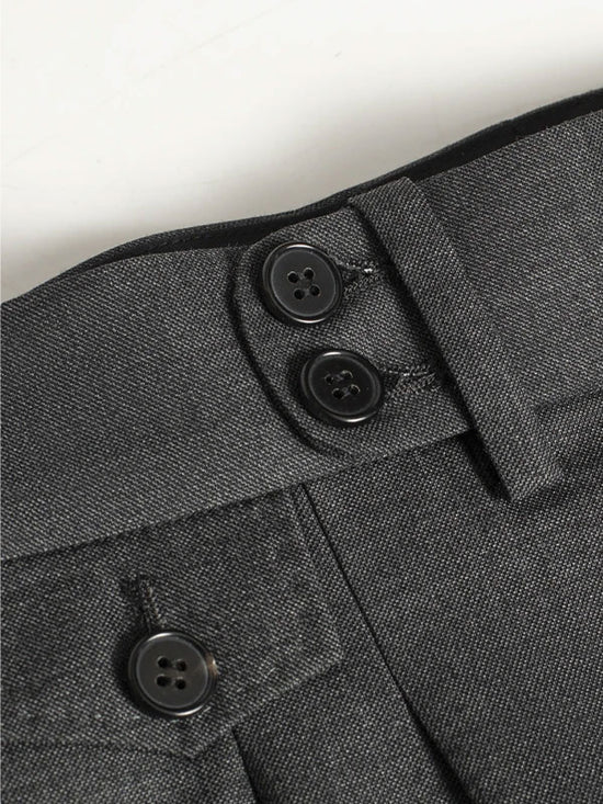 Fashionable Unique Pleats Pants